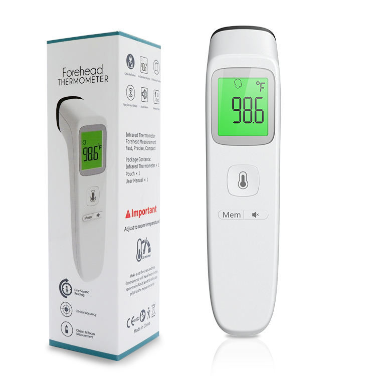 Lightweight Human Body Infrared Thermometer 75g Unit Weight /- 0.2°C ...